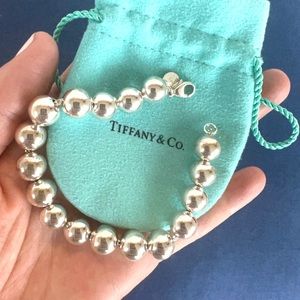 Tiffany & Co. Tiffany Hardware Sterling Silver Ball Bracelet
